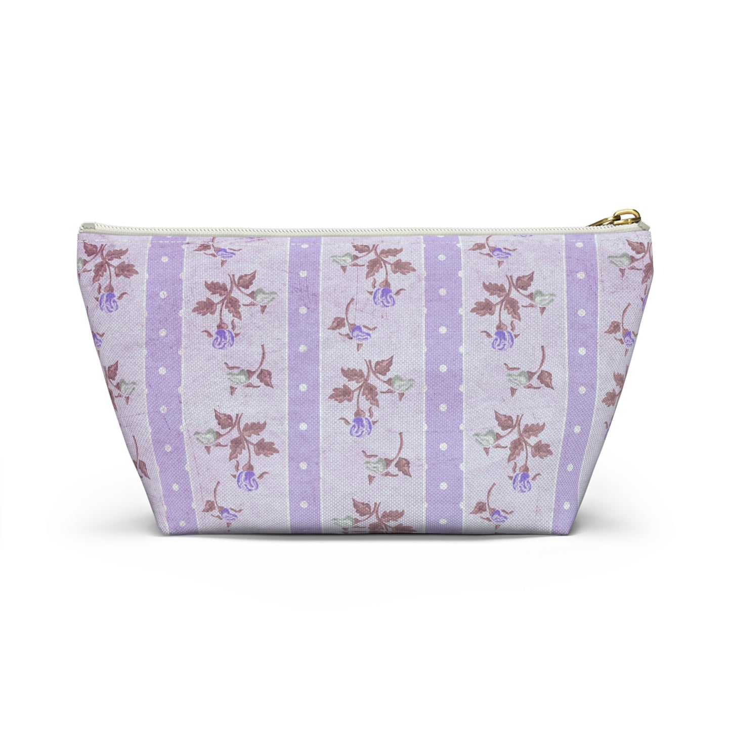 Customizable: Chic Floral Accessory Pouch, Makeup Bag, Travel Organizer, Gift for Her, Floral Toiletry Bag, Cute Pencil Case