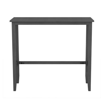 Farmhouse 48"Rectangular Wood Bar Height Dining Set Kitchen Breakfast