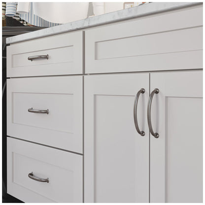 96 mm Center-to-Center Satin Nickel Hudson Cabinet Pull