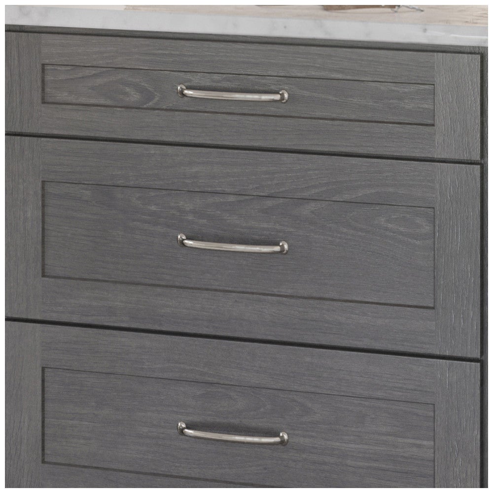 96 mm Center-to-Center Satin Nickel Hudson Cabinet Pull