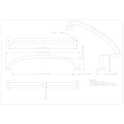 96 mm Center-to-Center Satin Nickel Hudson Cabinet Pull