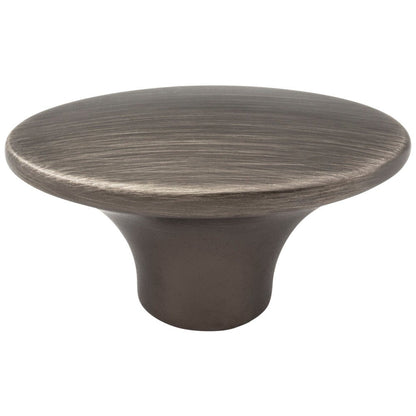 1-7/8" Overall Length Satin Nickel Oval Hudson Cabinet Knob