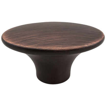 1-7/8" Overall Length Satin Nickel Oval Hudson Cabinet Knob