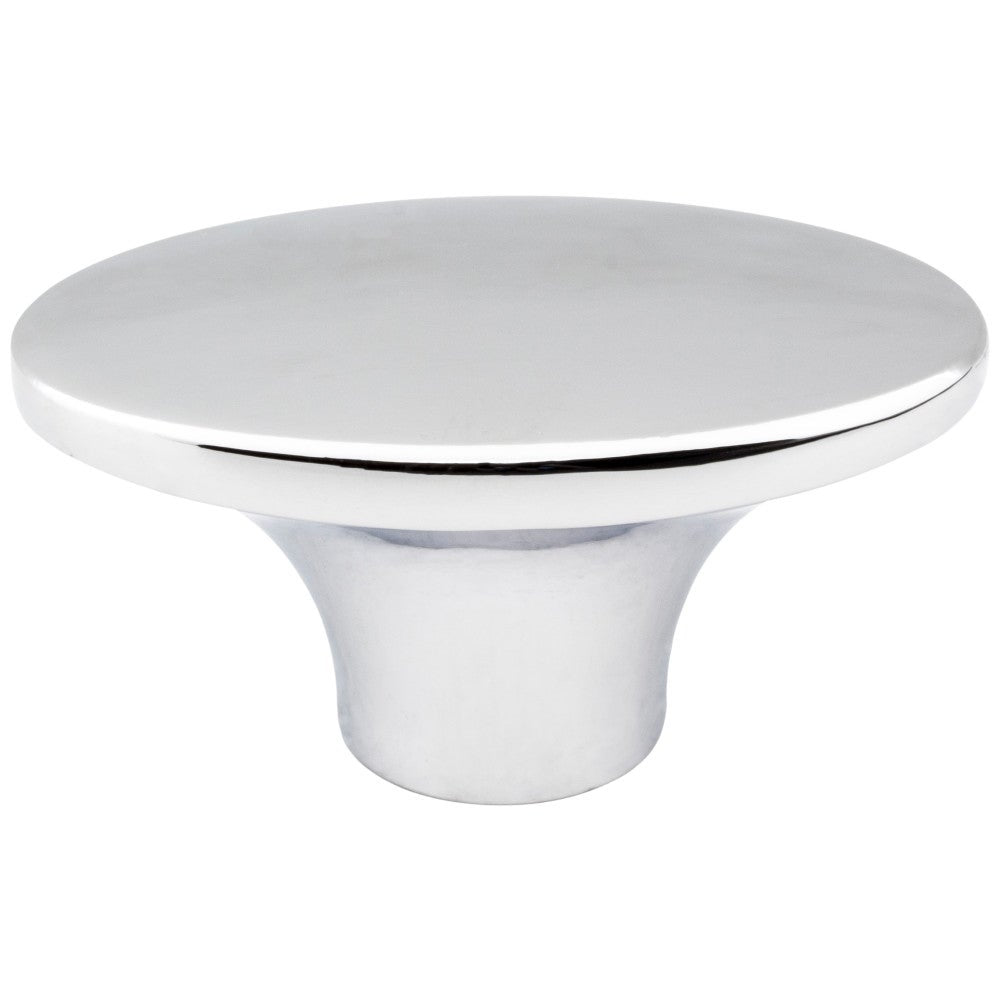 1-7/8" Overall Length Satin Nickel Oval Hudson Cabinet Knob