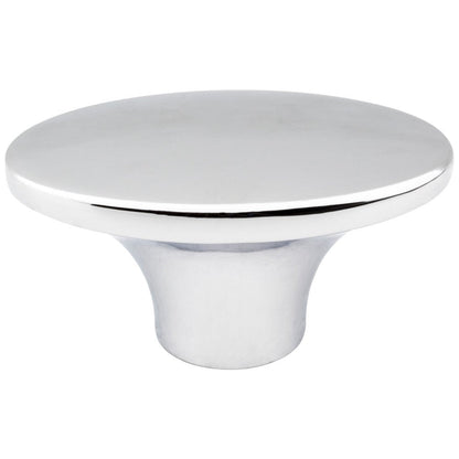 1-7/8" Overall Length Satin Nickel Oval Hudson Cabinet Knob