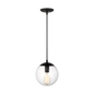 Leo Hanging Globe Small One Light Pendant