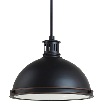 Pratt Street Metal 2-Light Medium Pendant