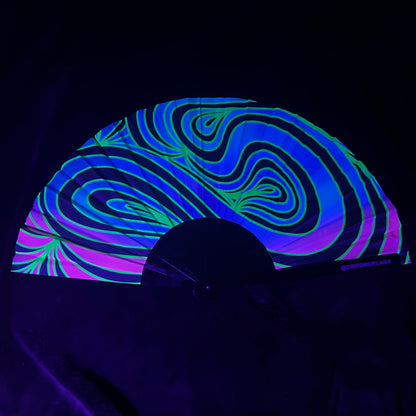 Neon Waves - Glow Fan