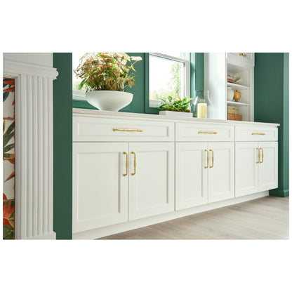 96 mm Center-to-Center Satin Nickel Tiffany Cabinet Pull