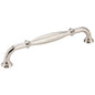 96 mm Center-to-Center Satin Nickel Tiffany Cabinet Pull