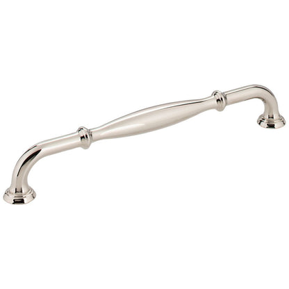 96 mm Center-to-Center Satin Nickel Tiffany Cabinet Pull