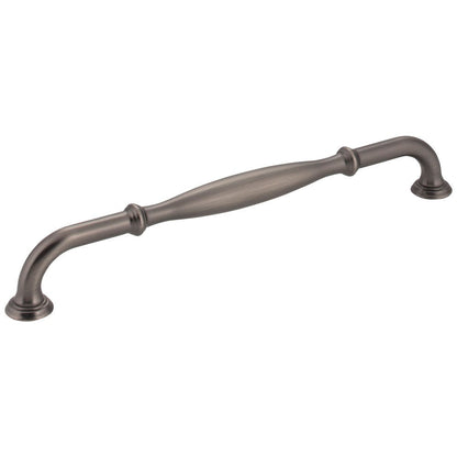 96 mm Center-to-Center Satin Nickel Tiffany Cabinet Pull