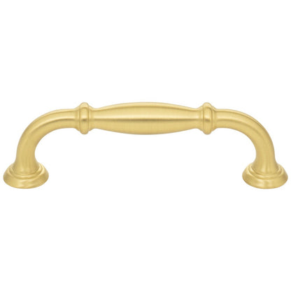 96 mm Center-to-Center Satin Nickel Tiffany Cabinet Pull