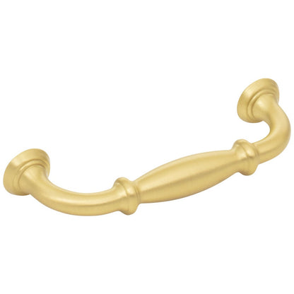 96 mm Center-to-Center Satin Nickel Tiffany Cabinet Pull