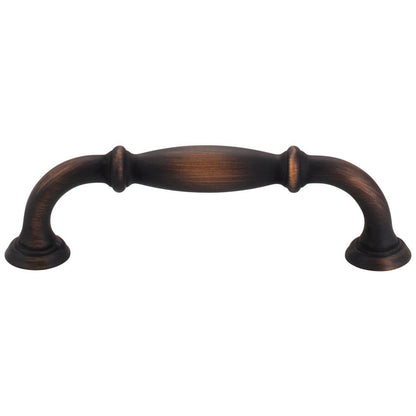 96 mm Center-to-Center Satin Nickel Tiffany Cabinet Pull