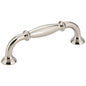 96 mm Center-to-Center Satin Nickel Tiffany Cabinet Pull