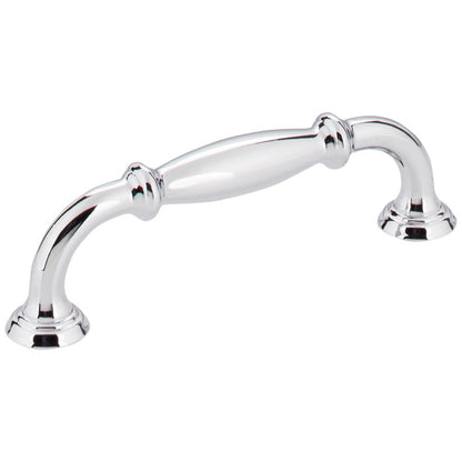 96 mm Center-to-Center Satin Nickel Tiffany Cabinet Pull