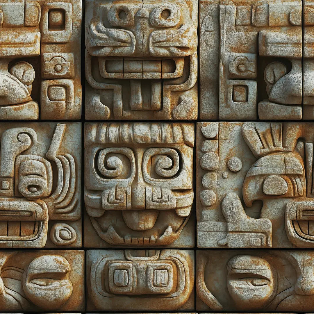 Ancient Temple Stone Carvings