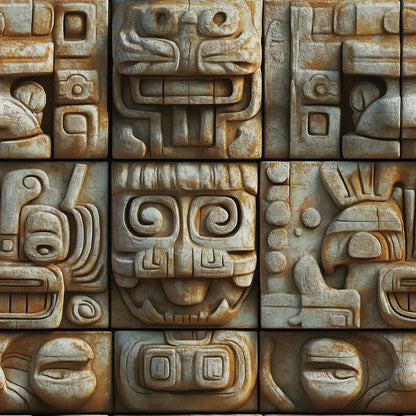 Ancient Temple Stone Carvings