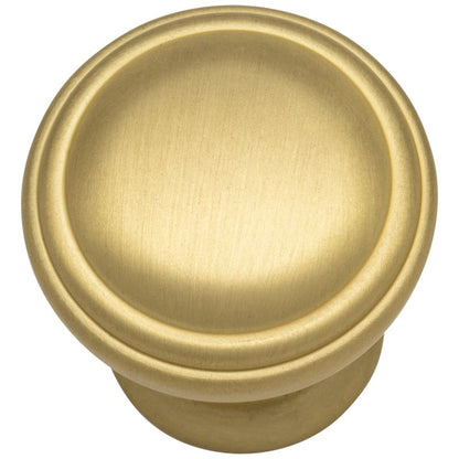 1-1/4" Diameter Satin Nickel Tiffany Cabinet Knob