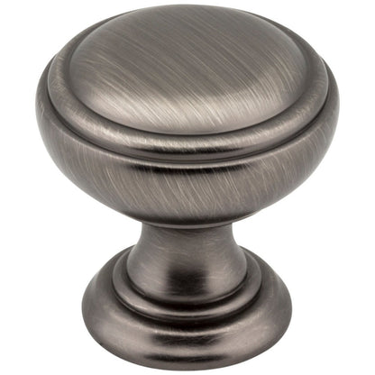 1-1/4" Diameter Satin Nickel Tiffany Cabinet Knob