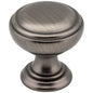 1-1/4" Diameter Satin Nickel Tiffany Cabinet Knob
