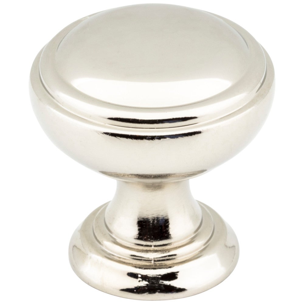 1-1/4" Diameter Satin Nickel Tiffany Cabinet Knob