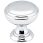 1-1/4" Diameter Satin Nickel Tiffany Cabinet Knob