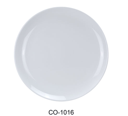 Yanco CO-1016 Coupe Pattern Round Plate | Kitchen + Metal