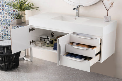 Columbia 48" Single Wall Mount Vanity Cabinet