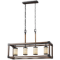 Dunning 4-Light Linear Chandelier