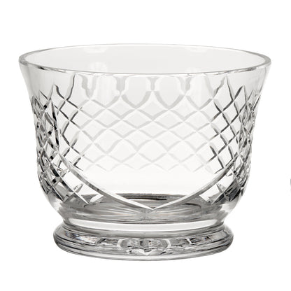 Crystal Round Flared Bowl With Medallion II Pattern, 5.5" X 7.5" | Glassware | Kitchen + Metal