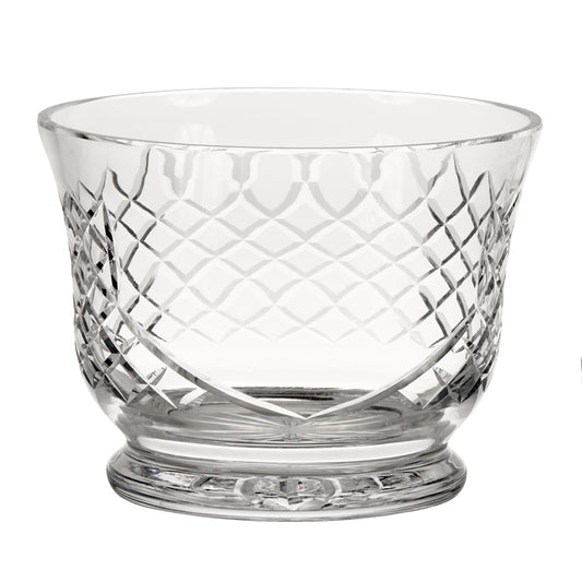 Crystal Round Flared Bowl With Medallion II Pattern, 5.5" X 7.5" | Glassware | Kitchen + Metal