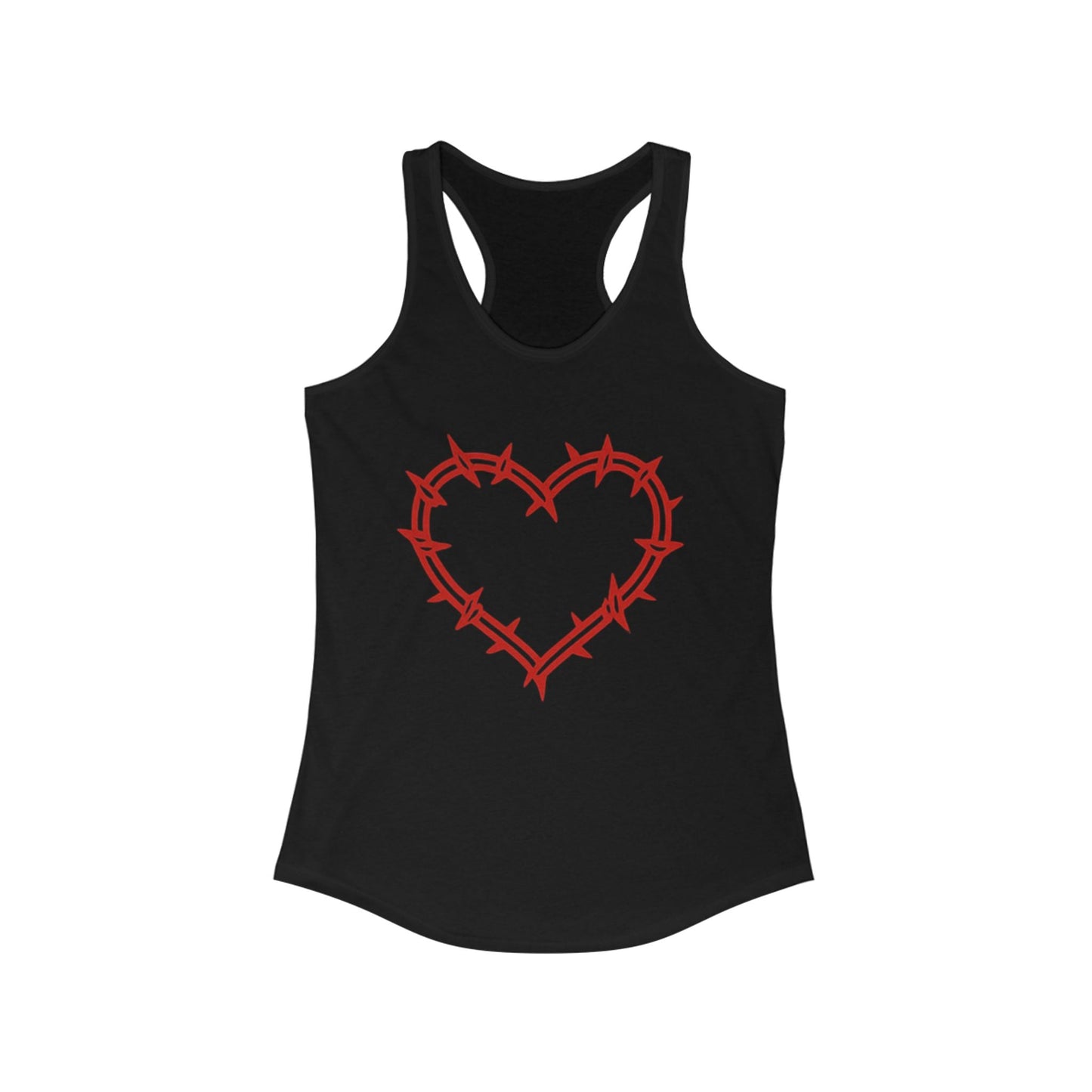 Crimson Chaos Graphic Tank Top
