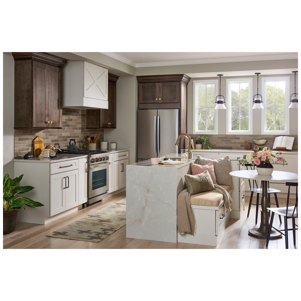 96 mm Center-to-Center Satin Nickel Griffin Cabinet Pull