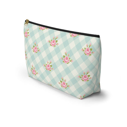Customizable: Charming Floral Accessory Pouch | Perfect for Makeup, Travel, Gifts, Home Organization, Cute Storage