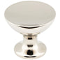 1-1/16" Diameter Polished Chrome Rae Cabinet Knob