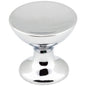 1-1/16" Diameter Polished Chrome Rae Cabinet Knob