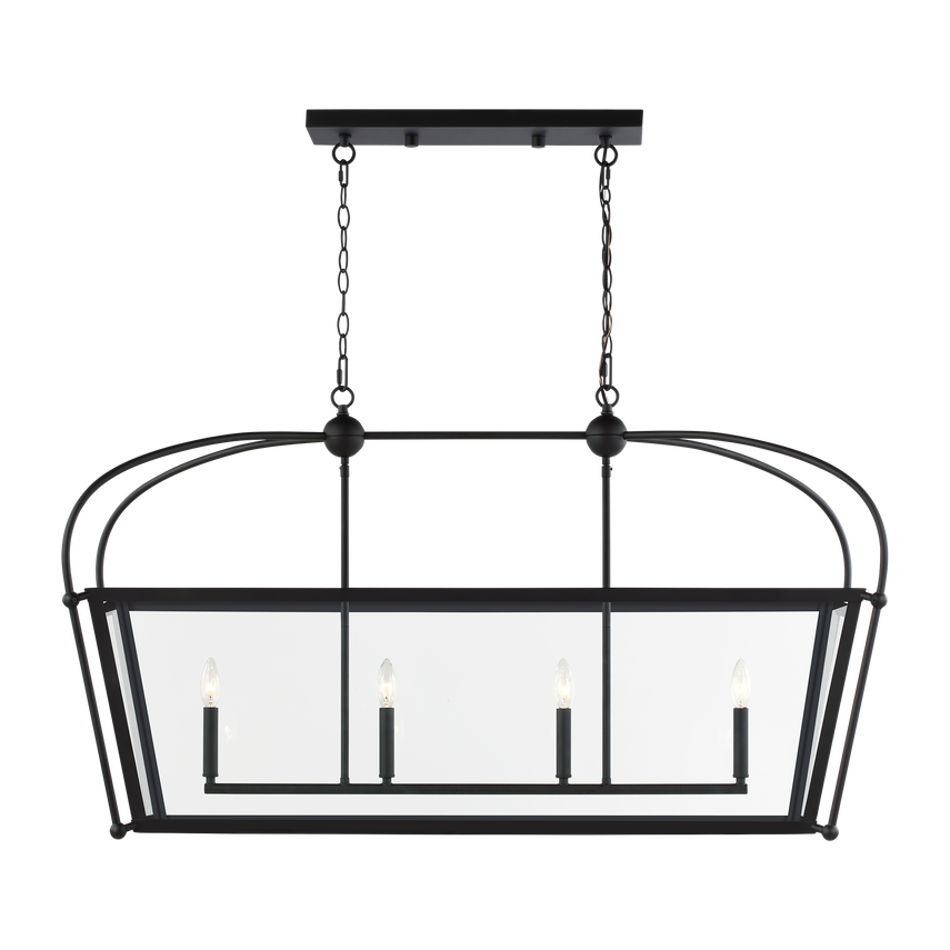 Charleston Four Light Linear Lantern