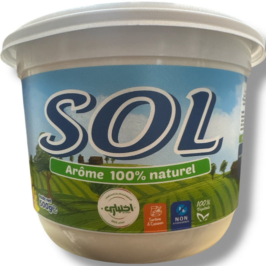 SOL 100% Natural Ghee - Pure, Unadulterated Ghee for Cooking and Baking, 16oz