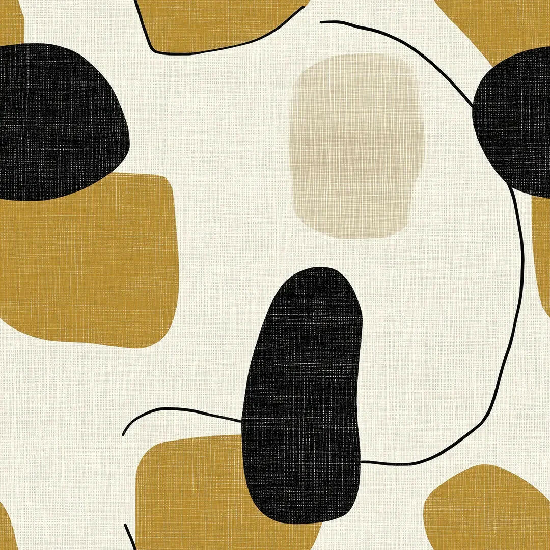 Organic Ochre Linen Forms