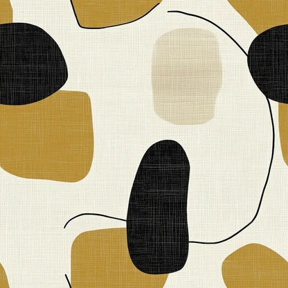 Organic Ochre Linen Forms