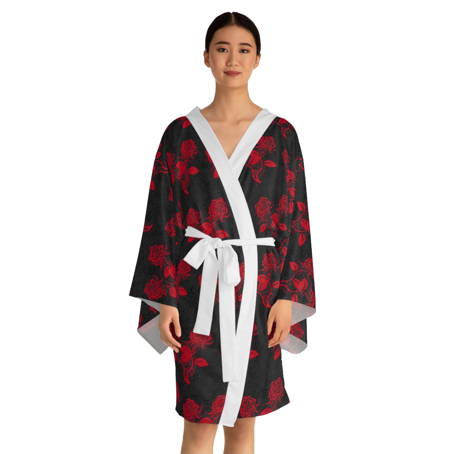 Rockin’ Rose Kimono Robe