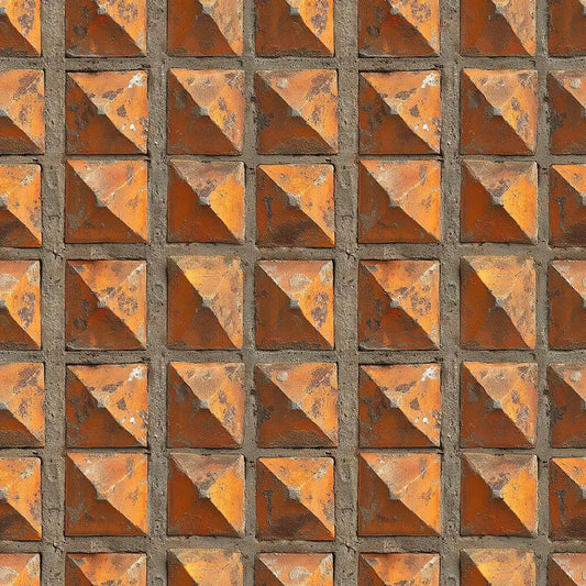 Fired Earth Pyramid Grid