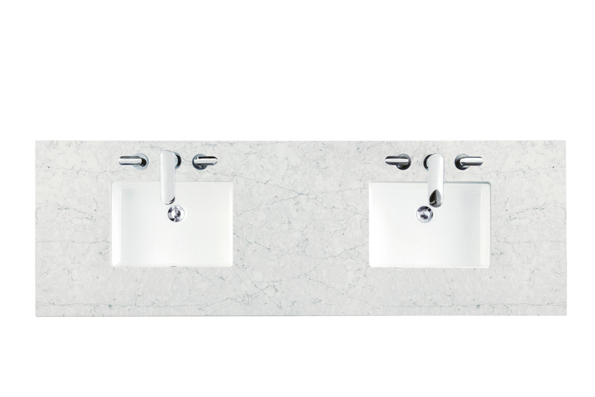 72" Double Top, 3 CM Silestone w/ Sink