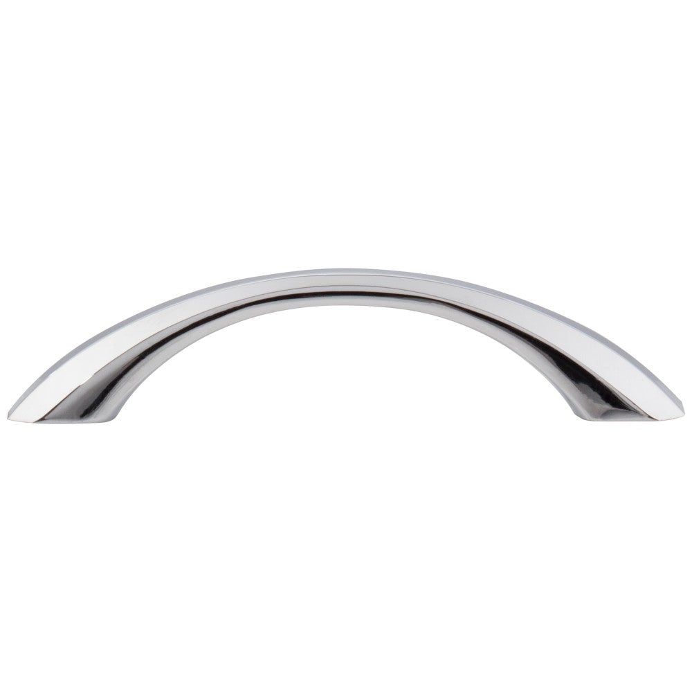 96 mm Center-to-Center Satin Nickel Wheeler Cabinet Pull