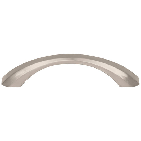 96 mm Center-to-Center Satin Nickel Wheeler Cabinet Pull
