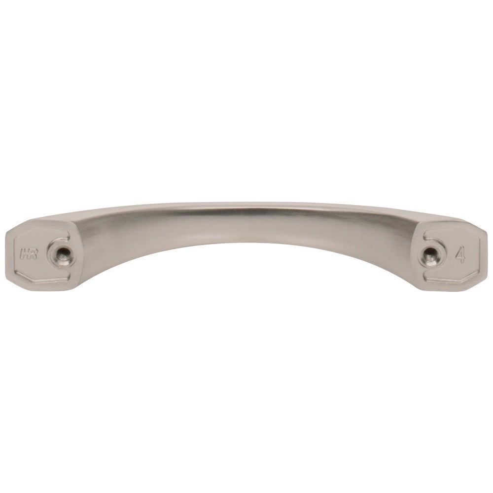 96 mm Center-to-Center Satin Nickel Wheeler Cabinet Pull