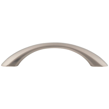 96 mm Center-to-Center Satin Nickel Wheeler Cabinet Pull