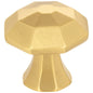 1-1/4" Overall Length Satin Nickel Octagonal Wheeler Cabinet Knob
